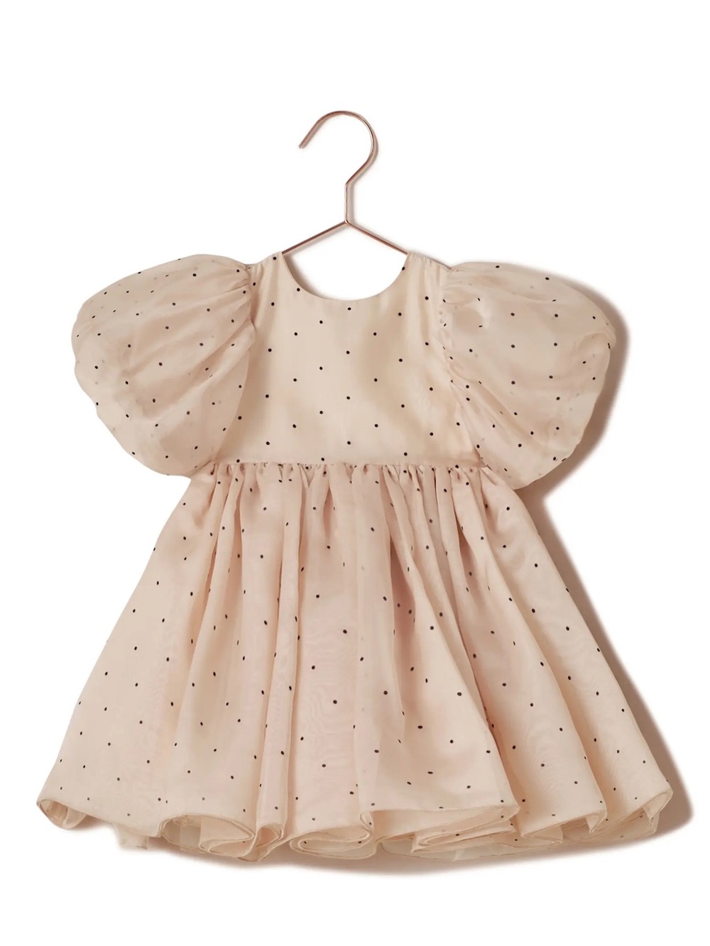 NWT Noralee Sofia Puff Sleeve Polka Dot Dress